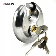 KIPRUN 70mm Stainless Steel Round Door Locks PadLock Warehouse Door Chain Lock All Copper Heart Padl