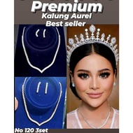 (PER SET) Aurel B 0001 FULL ZIRCON Necklace