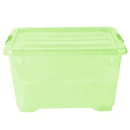 FJLX Family Camellia Storage Box Storage Box Clothes Toys Transparent Children Office Medium Storage