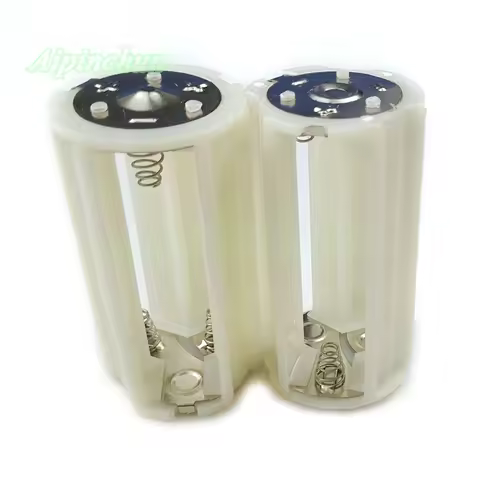 Aipinchun 5Pcs/Lot Series Connection Adapter 3Pcs AA To D Size 4.5V Battery Holder Case Box Converto