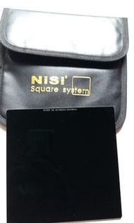 黑色Nisi ND1000 filter濾鏡
95%新
跟原廠皮套
適合150x150mm方片系統使用