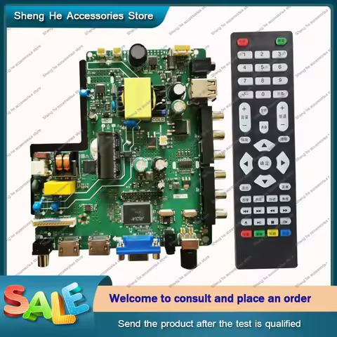 Three-in-one LCD TV motherboard TP.V56.PB816 SKR.816 TP.RD8503.PB816 Universal Driver Board