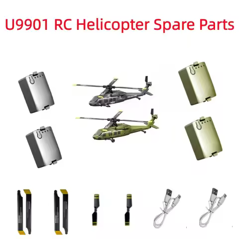 GB9901/U9901/D21 Brushless Remote Control RC Helicopter Drone Spare Parts Accessories 7.4V 300Mah Ba
