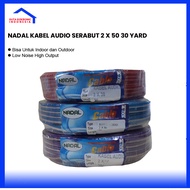 Nadal Copper Stranded Audio Cable Speaker 30Y 20X30 2X50 2X80
