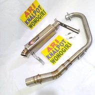 KNALPOT CREAMPIE TIGER GL MEGA PRO VERZA SONIC CB150R NEW CB150R CBR SATRIA FU SATRIA INJEKSI GSX
