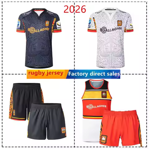 Chiefs Hoodie 2026 home rugby jersey singlet New Zealand CHIEFS Rugby Shirt vest shortssize S--5XL