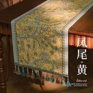 2024 New Style Table Runner Modern Simple Tea Runner Cloth Household Coffee Table Long Strip Cloth D