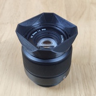 Homemade Suitable for Fuji FUJINON XC XF 35mm 1: 2 23mm 1: 2 Lens Square Hood