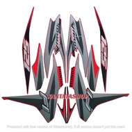 STIKER STRIPING LIS LES BODY MOTOR HONDA VARIO TECHNO 125 FI 2013 STANDAR FULL SET