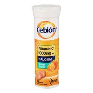Effervescent Vitamin C 1000mg + Calcium 10's