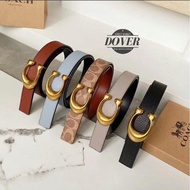 Unik Coach Women's Belt with C Sculpted - ORIGINAL 100 Murah