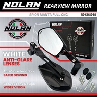 BMA Mirror MANTA NOLAN FULL Aluminum CNC Universal Motorcycle Mirror