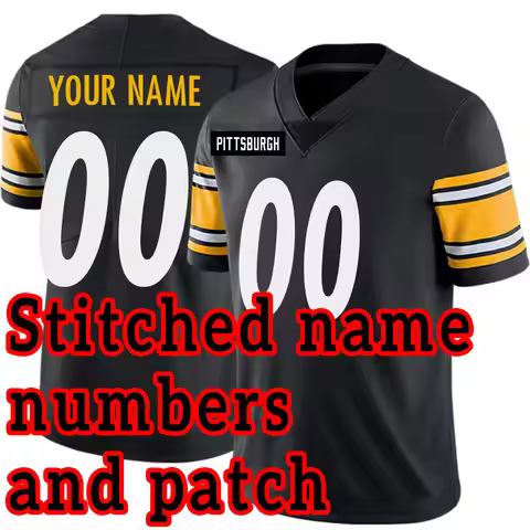 Stitched American Football Jersey Custom Detroit,Buffalo,Dallas,Houston,Kansas City,Pittsburgh,Phila