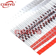 100pcs 1/2W Zener diode 0.5W 2.2V~30V BZX55C2V2 BZX55C2V4 BZX55C2V7 BZX55C3V0 BZX55C3V3 BZX55C3V6 BZ
