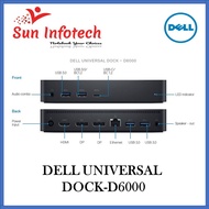 Dell Universal Dock - D6000 Docking station - connect up to three 4K displays | charge a USB-C lapto