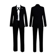 Nanrui Trade. Byakuya Togami uniform cosplay men's suit full set of women's formal wear Halloween co