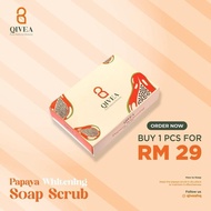 Qivea Papaya Whitening Soap Scrub