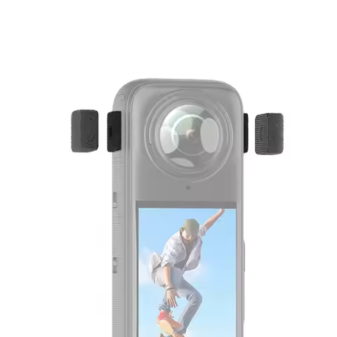 VRIG Mic Wind Muff Microphone Windscreen Microphone Windshield Replacement for Insta360 X4/X3 Access