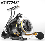 NEWCOAST Fishing Reel 8kg Max Drag All Metal Spool Body Handle Saltwater Reel Spinning Reel for Bass