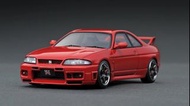 1/43 IG Nissan Skyline GT-R (R33) V-spec Red (IG1369)