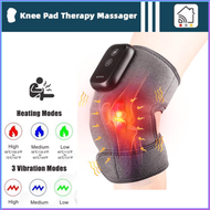 READY Moajaza Alat Pijat Pemanas Terapi Knee Pad 3 Mode Getaran 5000mAh HC 008 / alat terapi lutut d