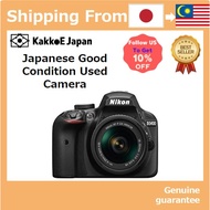 Pre-loved Nikon Digital SLR camera D3400 AF-P 18-55 VR Lens Kit Black D3400LKBK [Used Camera]