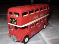 WELLY Coca Cola London Bus 合金紅巴士 Double Decker 可口可樂 雙層巴士 (順豐到付或郵寄）