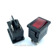 MSR8N3P ROCKER SWITCH 3P AC 240V W/LAMP 2pcs