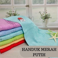 DV - Handuk Mandi Merah Putih 60 x 120 cm