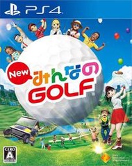 【誥誥玩具箱】現貨 二手 PS4 新 全民高爾夫 Everybody's Golf  中文 光碟版