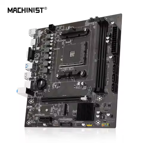 MACHINIS B450 motherboard AMD supports AM4 CPU and DDR4 desktop RAM Dual Channel NVME NGFF M.2 VGA H
