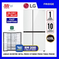 [TnG Redemption]【 DELIVERY BY SELLER 】LG 635L GC-M257CGFL  WHITE Door In Door Linear Inverter LED Di