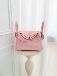 Hermes Lindy 26 Rose Sakura Pink 3Q Swift Palladium Hardware