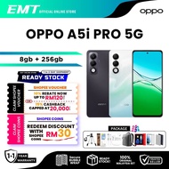 OPPO A5i Pro 5G [16GB*(8+8)GB RAM 256GB ROM] / A38 - Original OPPO Malaysia