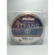 [65lbs, 600m] Mustad Titans Honeywell Spectra Fiber Braided Braid Fishing Line