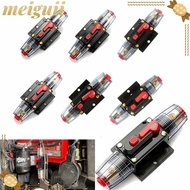 MEIGUII Self Recovery Circuit Breaker, 60A 50A 40A 30A Resettable Insurance DC Resettable Circuit Br