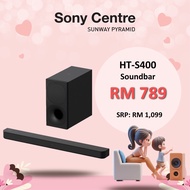 Sony HT-S400 2.1ch Soundbar with Powerful Wireless Subwoofer and BLUETOOTH® Technology