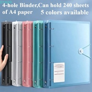 BYABR Document Storage Bag, 7-in-1 A4/A5/B5 Zip File Bag, Office Supplies Waterproof Loose-leaf Port