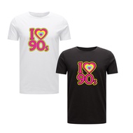 Top T-Shirt Men'S I Love 90S Retro Party Hip Hop Music 90S Lover Tee