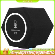 Mic Noise Reduction Wind Screen Mic Wind Screen C2 Microphone -Filter Acoustic for Record Studios Mi