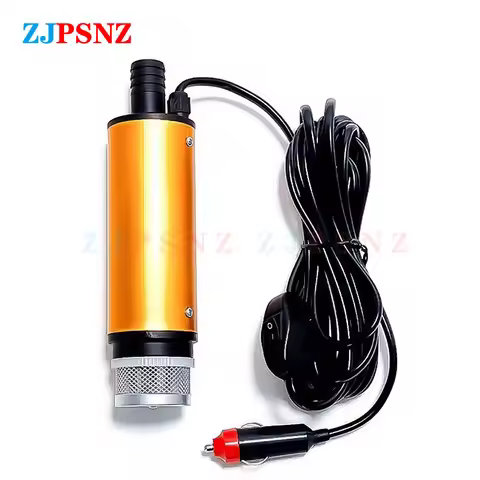 Electric Transfer Pump Diesel Water Oil Car Camping Fishing Submersible Pump Car Auto Pumping Pump C