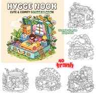 Hygge Nook- Set of 40 coloring pages about Bogiki's hygge corner