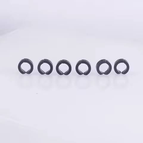 Yoshida Hirofumi Ear Clips Cosplay Earrings Chainsaw Man 6pcs Black Earrings For Adult Comic-con Pro