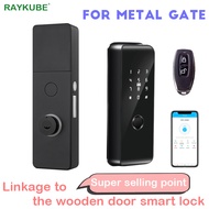 RAYKUBE M2 Digital Door Lock // Passcode / RFID Card / Fingerprint / 1Years Onsite Warranty // HDB Door / HDB Gate / Digital Lock