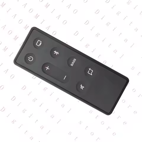 TG Black Replacement Remote Control for Bose TV Speaker & Solo Soundbar Series II