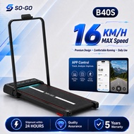 Walking Pad Treadmill  Foldable Incline Ultra-thin APP Bluetooth Smart Treadmill Multi-Function Fitn