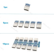Usb-c 3.1 Type C female Connector 4 Pin Test Adapter Connector Socket For Data Line Wire Cable Trans