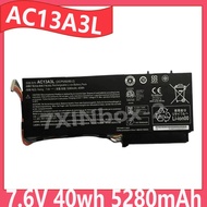 AC13A3L 7.6V 40wh 5280mAh Laptop Battery For Acer Aspire P3-131 2129y P3-171 TravelMate X313 X313-M 