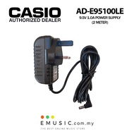 Casio AD-E95100LE 9.5V 1.0A Power Supply Adaptor (2 meter) (AD-E95100LE)