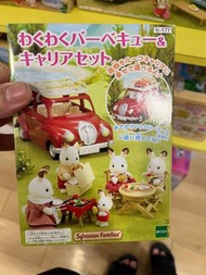 森林家族家庭車野餐烤肉組